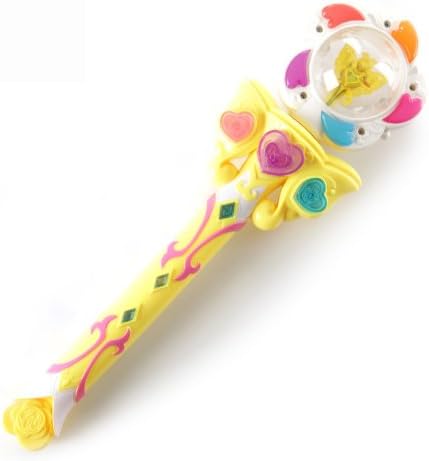 auldey 奥迪 巴啦啦小魔仙 彩虹心石高级魔法棒 小蓝-魔法棒黄色